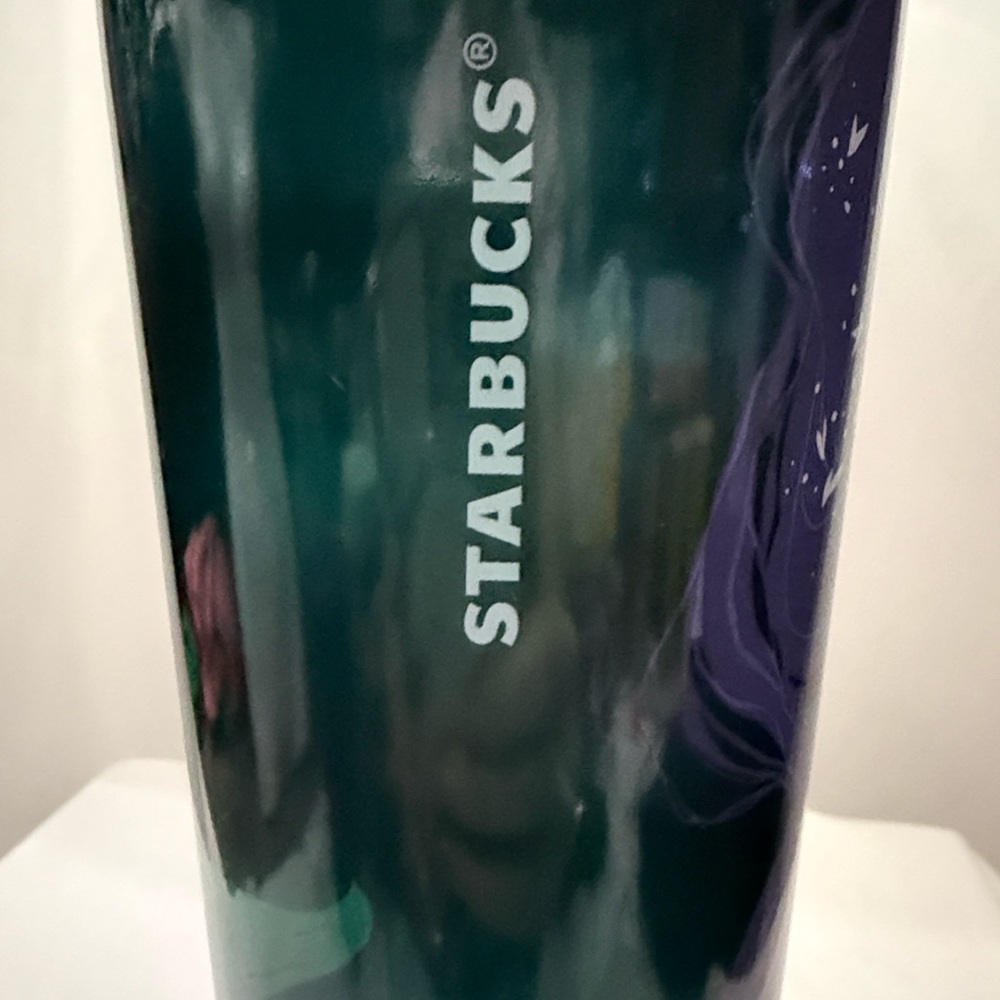 Starbucks Limited Edition Celestial Mermaid Purple and Green Tumbler - Picture 4 of 5